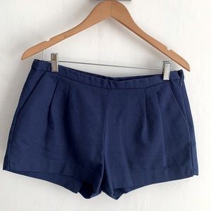 Navy shorts